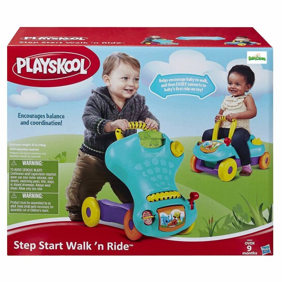 Playskool mašinėlė - stumdukas 2in1