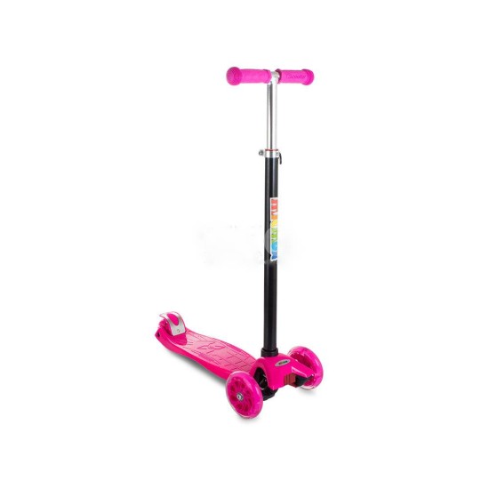 Triratis paspirtukas scooter rožinis MicMax