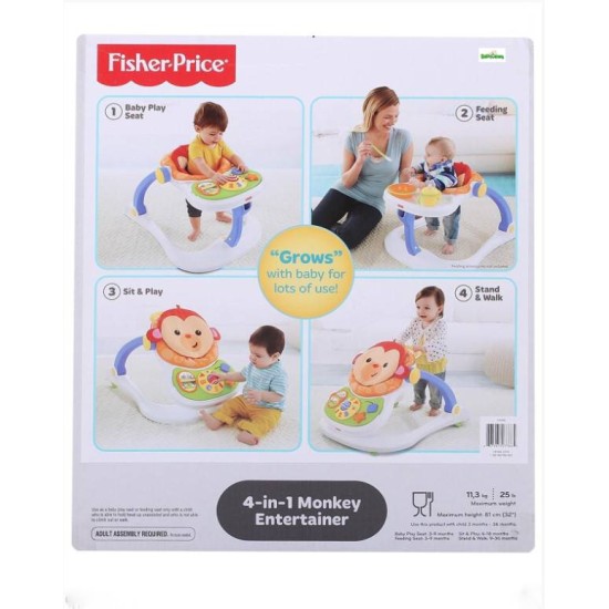 Fisher Price Stumdukas  su maitinimo staliuku 4*1