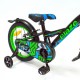 Dviratis 4KIDS Blaze 16" (juoda/mėlyna/žalia)