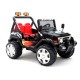 Elektromobilis vaikams Jeep Raptor juodas