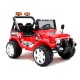 Elektromobilis vaikams Jeep Raptor raudonas