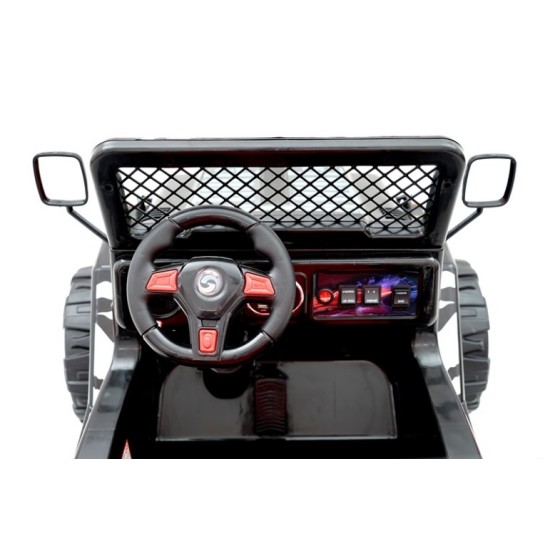 Elektromobilis vaikams Jeep Raptor mėlynas