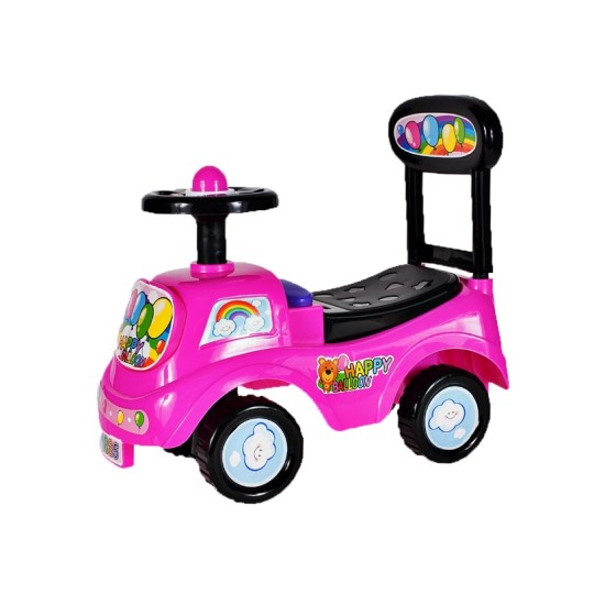 Mašinėlė - stumdukas happy balloon