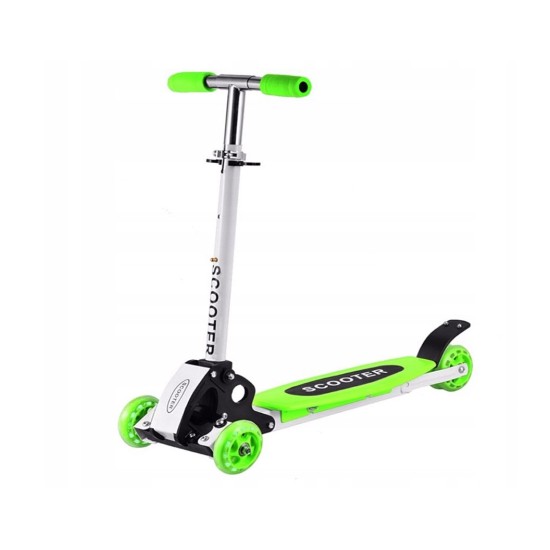 Triratis paspirtukas scooter 69cm. žalias 