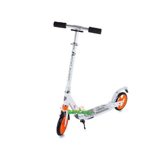 Paspirtukas MOTION URBAN su dideliais 20 cm. ratais ir amortizatoriais