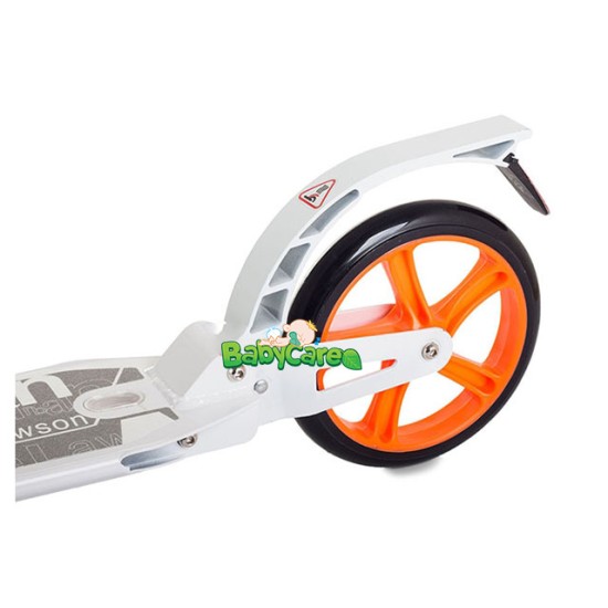 Paspirtukas MOTION URBAN su dideliais 20 cm. ratais ir amortizatoriais