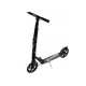 Aliuminis paspirtukas RAVEN STRAIGHT BLACK su dideliais 20 cm. ratais Handbrake