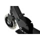 Paspirtukas scooter juodas su led ratais