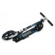 Paspirtukas SCOOTER su dideliais 20.5 cm. ratais BLACK