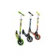 Paspirtukas SCOOTER su dideliais 20.5 cm. ratais GREEN