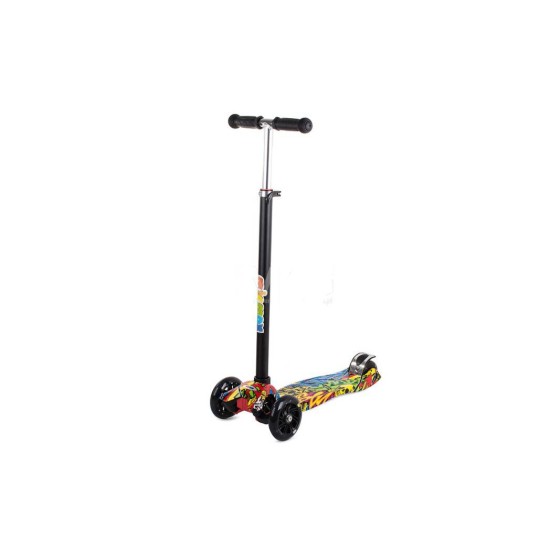 Triratis paspirtukas scooter Graffiti MicMax