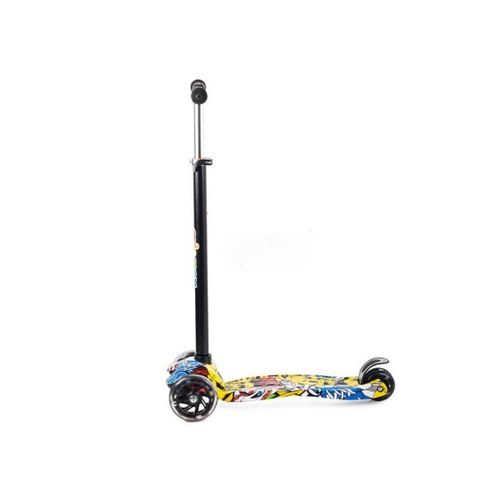 Triratis paspirtukas scooter Graffiti MicMax