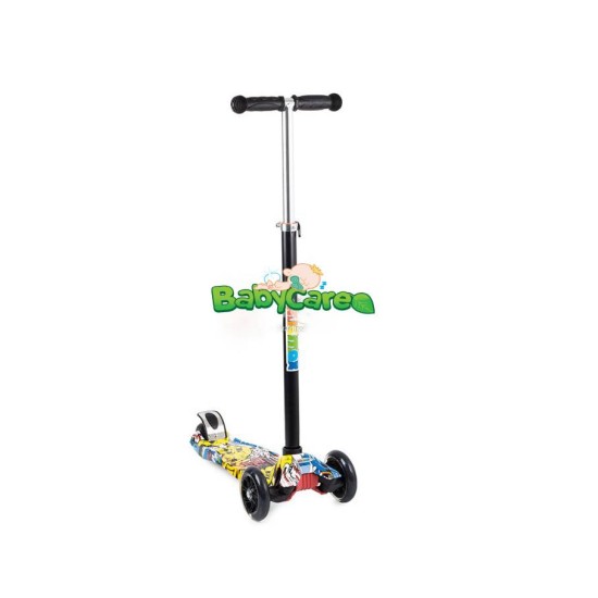 Triratis paspirtukas scooter Graffiti MicMax