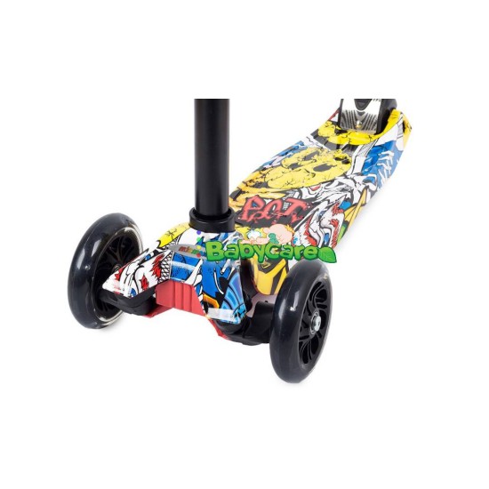 Triratis paspirtukas scooter Graffiti MicMax
