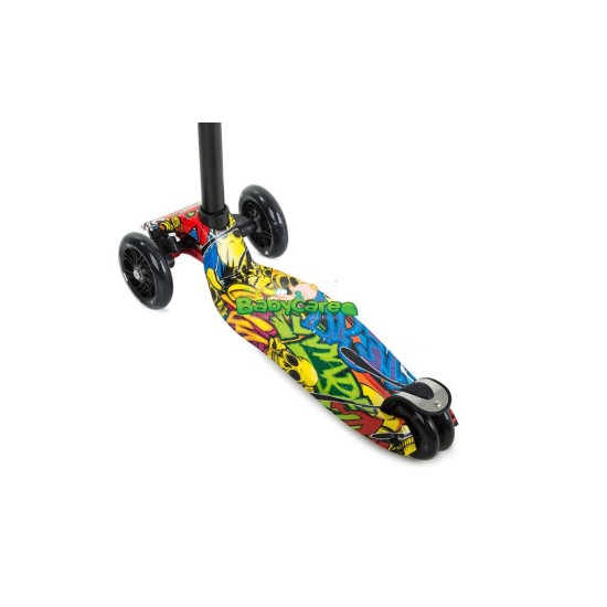 Triratis paspirtukas scooter Graffiti MicMax