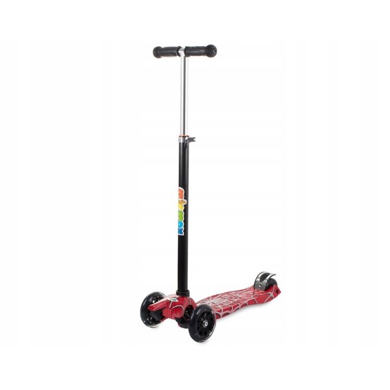 Triratis paspirtukas scooter raudonas MicMax