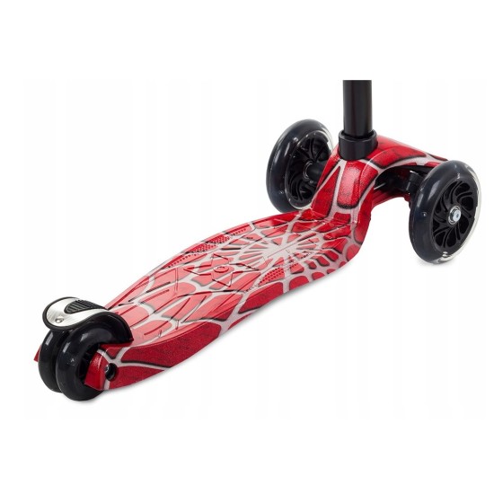 Triratis paspirtukas scooter raudonas MicMax