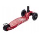 Triratis paspirtukas scooter raudonas MicMax