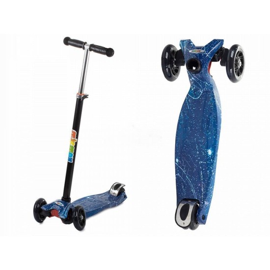 Triratis paspirtukas scooter mėlynas MicMax