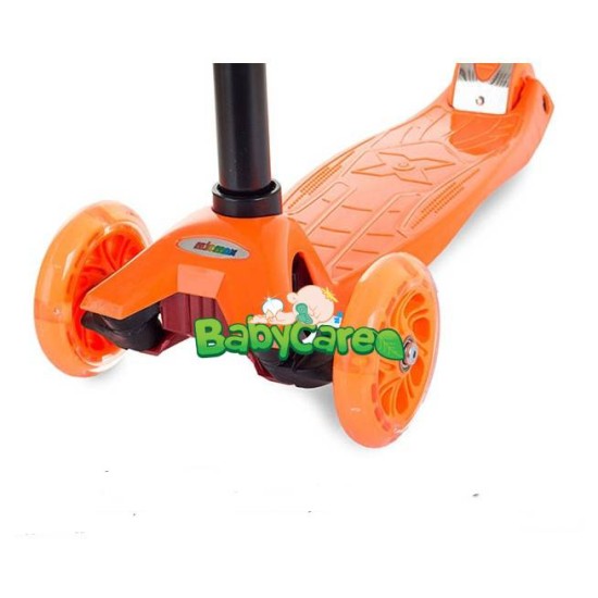 Triratis paspirtukas scooter oranžinis MicMax
