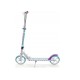 Aliuminis paspirtukas RAVEN PASTELLE su dideliais 20 cm. ratais Handbrake
