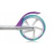 Aliuminis paspirtukas RAVEN PASTELLE PRO su dideliais 20 cm. ratais Handbrake and front suspension
