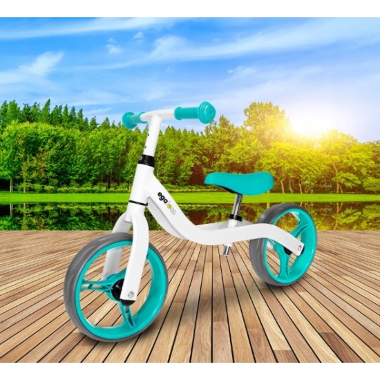 Aliuminis balansinis dviratukas Egaleco Aluminium Cyan