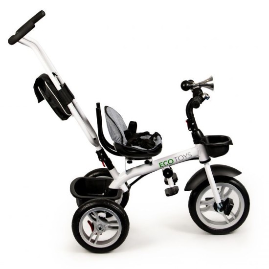 Vaikiškas triratukas Ecotoys GREY