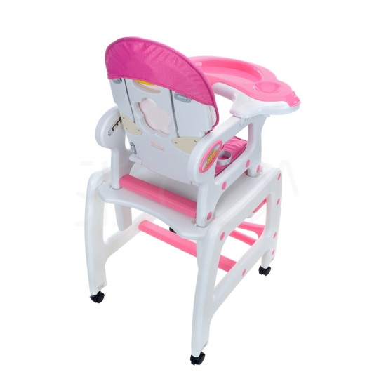 Maitinimo Kėdutė-Transformeris 5*1 Babymaxi rožinė