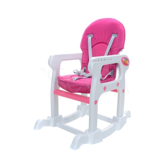 Maitinimo Kėdutė-Transformeris 5*1 Babymaxi rožinė