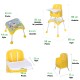 Maitinimo kėdutė Babycare 3*1 geltona