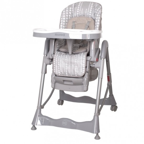 Maitinimo kėdutė Coto Baby 2in1 Mambo Pilka