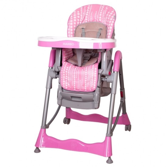 Maitinimo kėdutė Coto Baby 2in1 Mambo Rožinė