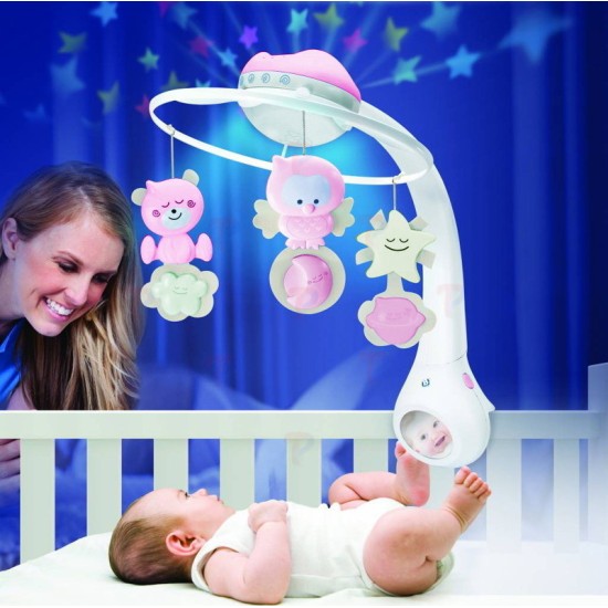 Muzikinis Projektorius B -Kids 3*1 Rose