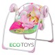 Elektroninės kūdikio sūpuoklės rose Eco toys - Babycare