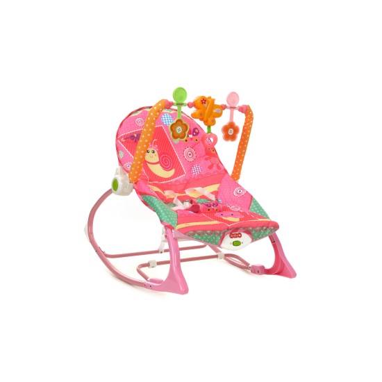 Gultukas -Vibro Kėdutė IBaby 3*1 Dark Rose