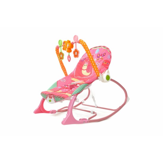 Gultukas -Vibro Kėdutė IBaby 3*1 Dark Rose