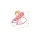 Gultukas -Vibro Kėdutė IBaby 3*1 Dark Rose