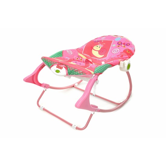 Gultukas -Vibro Kėdutė IBaby 3*1 Dark Rose
