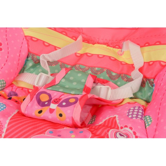 Gultukas -Vibro Kėdutė IBaby 3*1 Dark Rose