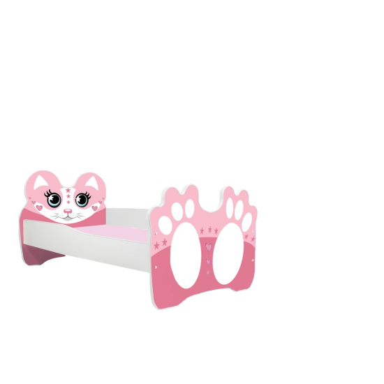 Lova su čiužiniu Pink Cat