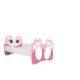 Lova su čiužiniu Pink Cat