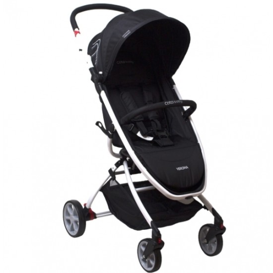 Vežimėlis Coto Baby Verona PLUS Black
