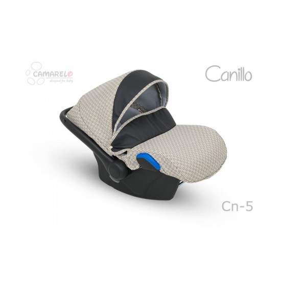 Universalūs vežimėliai Camarelo Canillo 3in1 ruda
