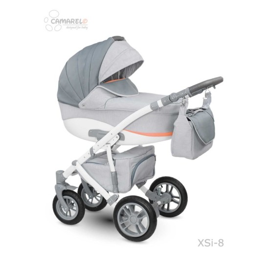 Universalus vežimėlis CAMARELO SIRION 3in1 šviesiai pilka