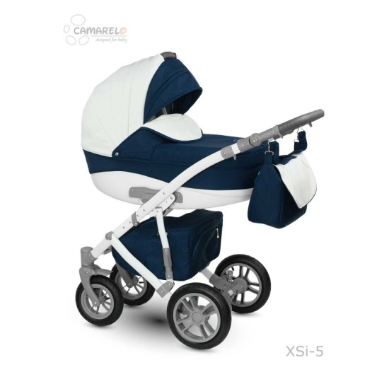 Universalus vežimėlis CAMARELO SIRION 3in1 tamsiai mėlyna