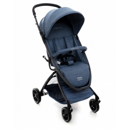 Vežimėlis Coto Baby Verona Comfort PLUS Jeans