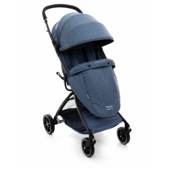 Vežimėlis Coto Baby Verona Comfort PLUS Jeans