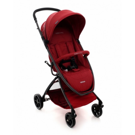 Vežimėlis Coto Baby Verona Comfort PLUS  Red